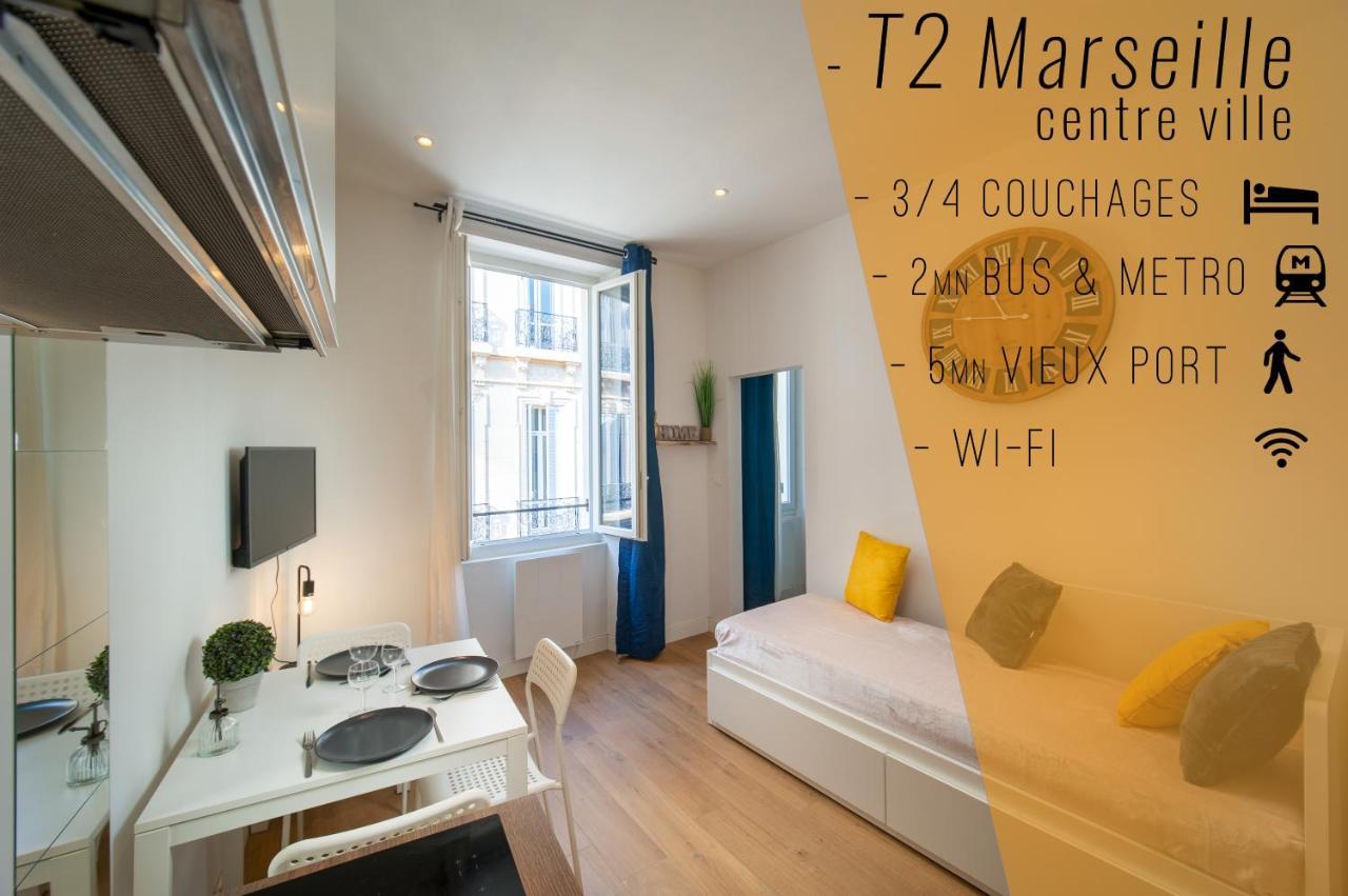 Appartement au cœur de Marseille Vieux Port Extérieur photo